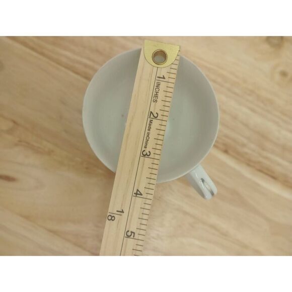 Two vintage MCM Laurel China tea cups " Frolic" - Picture 6 of 7